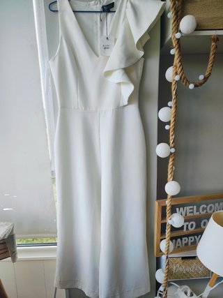 Mono blanco volante green coast talla 38
