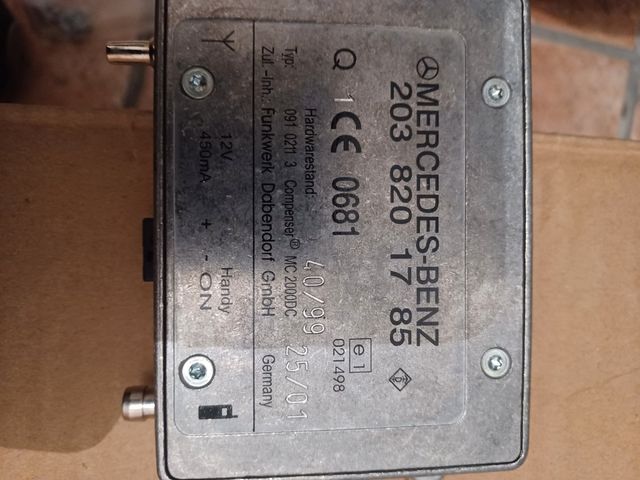 Amplificador antena mercedes