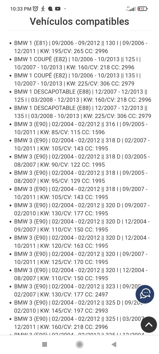 BMW Serie 1 2024 en su caja ,sin estrenar