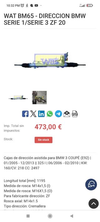 BMW Serie 1 2024 en su caja ,sin estrenar