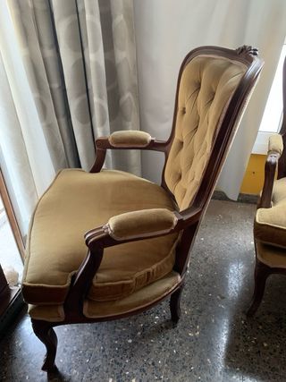 Butaca de estilo barroco