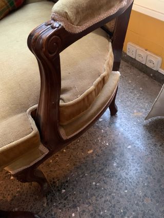 Butaca de estilo barroco