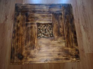 Mesa de centro madera artesanal