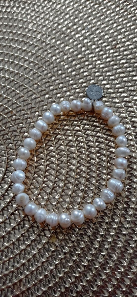 Bracciale in perle naturali