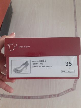 Zapatos tacón 