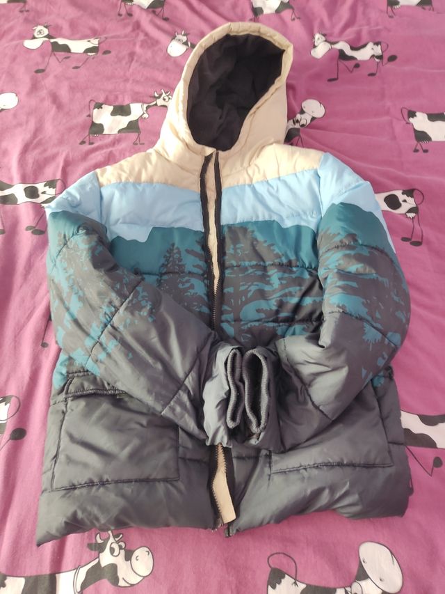 Abrigo plumas niño niña
