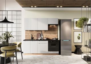 Muebles Cocina 200 cms Gris Claro ref-42a