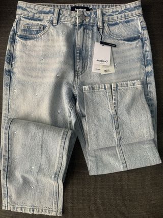 Jean / Vaquero DESIGUAL STRAIGHT NUEVO TALLE 38