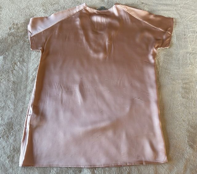 Blusa Cos rosa in 100% seta