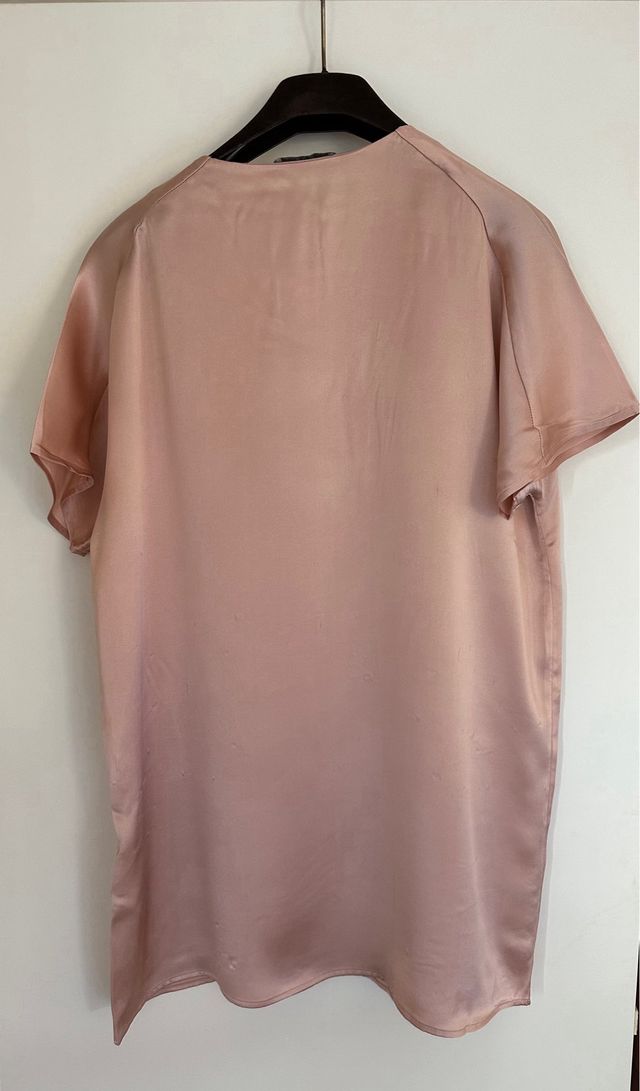 Blusa Cos rosa in 100% seta