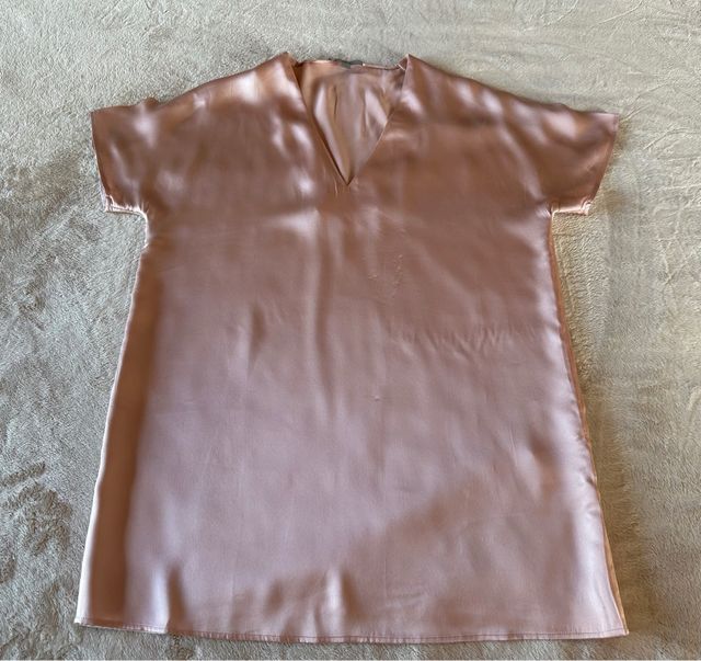 Blusa Cos rosa in 100% seta