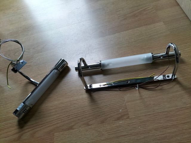 Apliques de luz baño