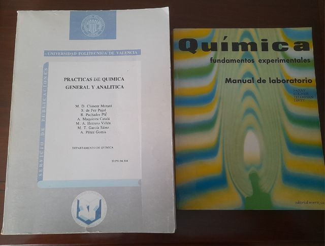 Libros de practicas de Quimica