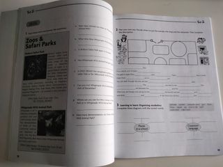 Llibres d'anglès 1er i 2on d'ESO