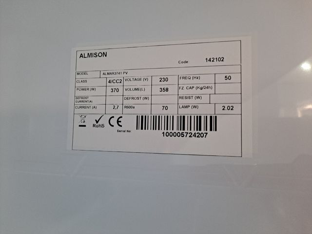 Armario Cristal Bajo cero -3°