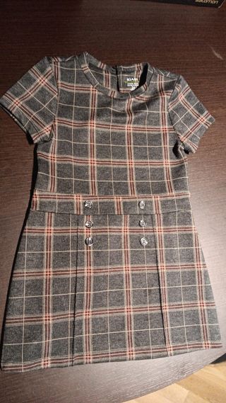 Vestido cuadros
