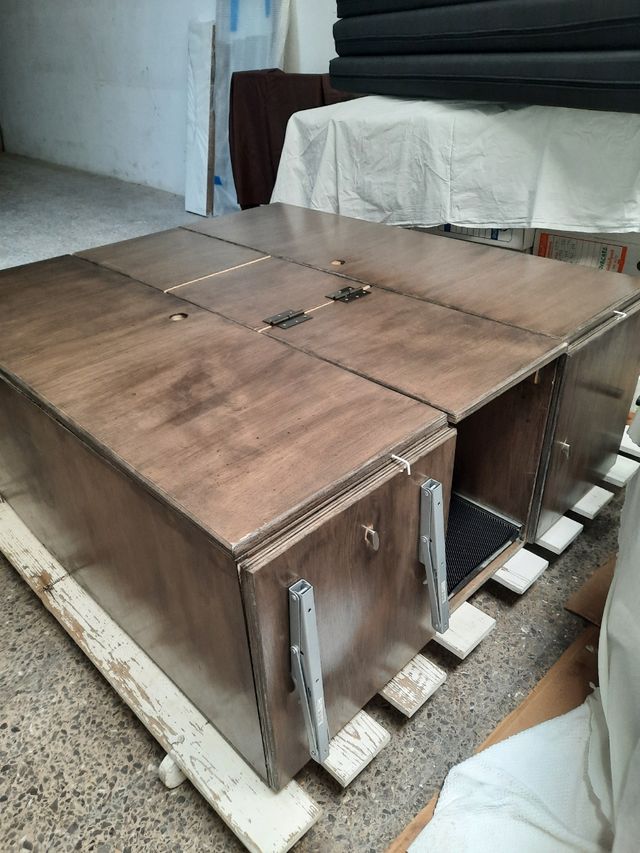 Mueble y colchón camper