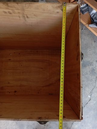 Caja, Cajón madera industrial