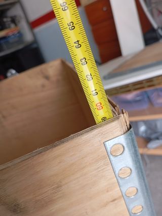 Caja, Cajón madera industrial