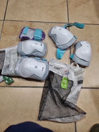 Protecciones patinaje niños