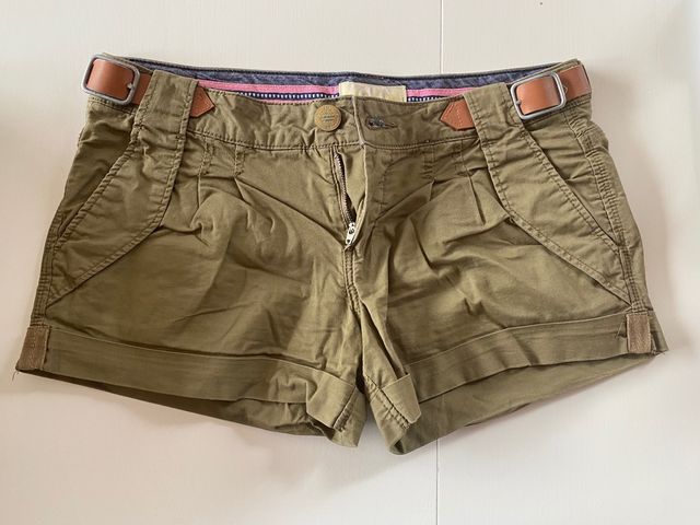 Short verde oscuro 34