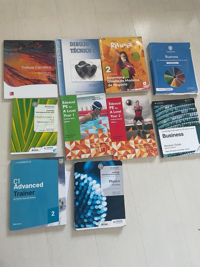 LIBROS AS LEVEL A LEVEL /BACHILLERATO