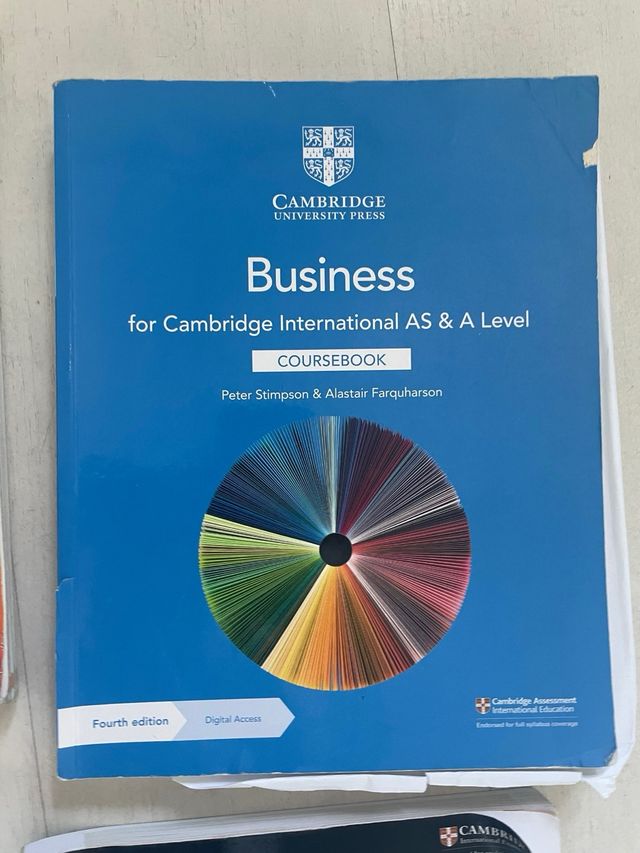 LIBROS AS LEVEL A LEVEL /BACHILLERATO