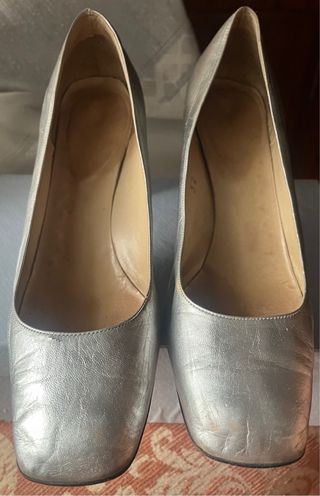 Zapatos plata