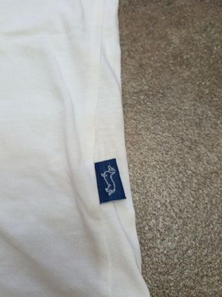 T-shirt bianca bimbo 