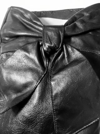 Botas altas piel negra El Corte inglés. Talla 37