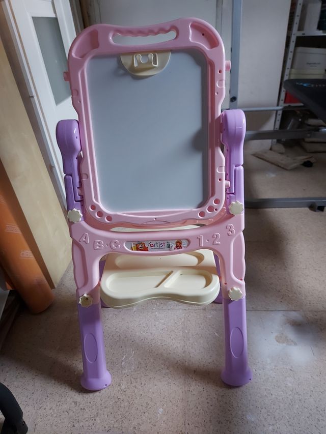 Pizarra magnética doble cara