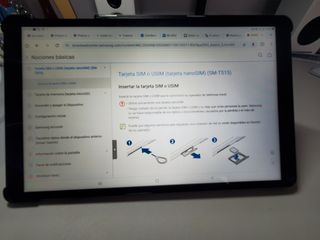 Samsung Tablet  Tab A 19 T515 4g