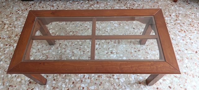 Mesa de centro de madera