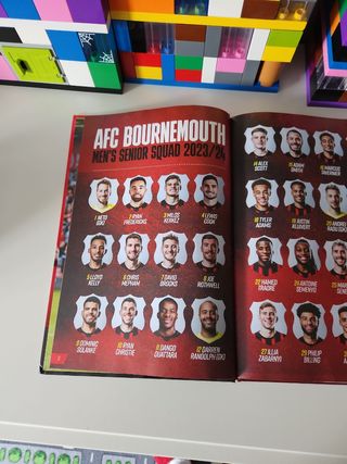 Libro Futbol Bournemouth