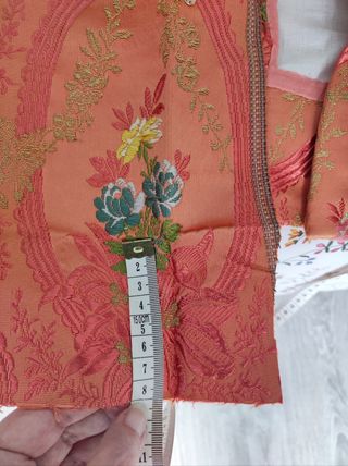 Cuerpo farol fallera espolín Óvalos de Garin