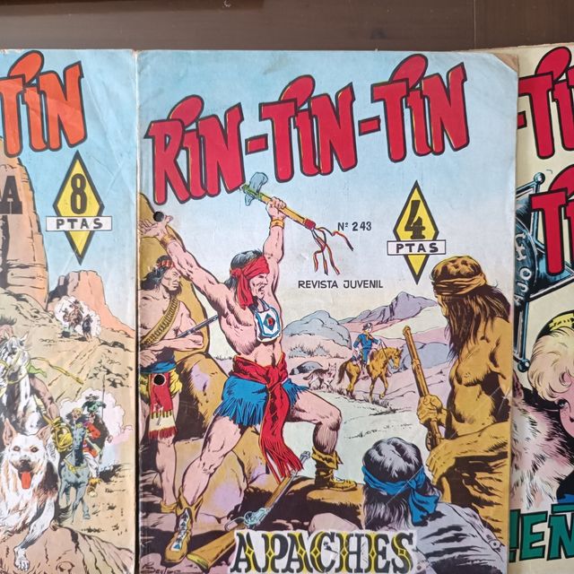 LOTE DE REVISTA DE COMIC RIN TIN TIN