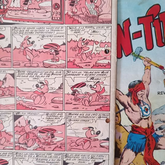 LOTE DE REVISTA DE COMIC RIN TIN TIN