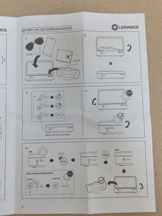 Caja de esterilización Ledvance