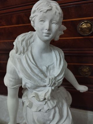 Figura de marmolina para pintar