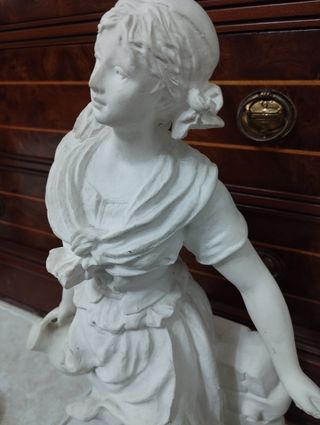 Figura de marmolina para pintar