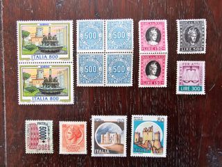Francobolii Vari Originali Italiani