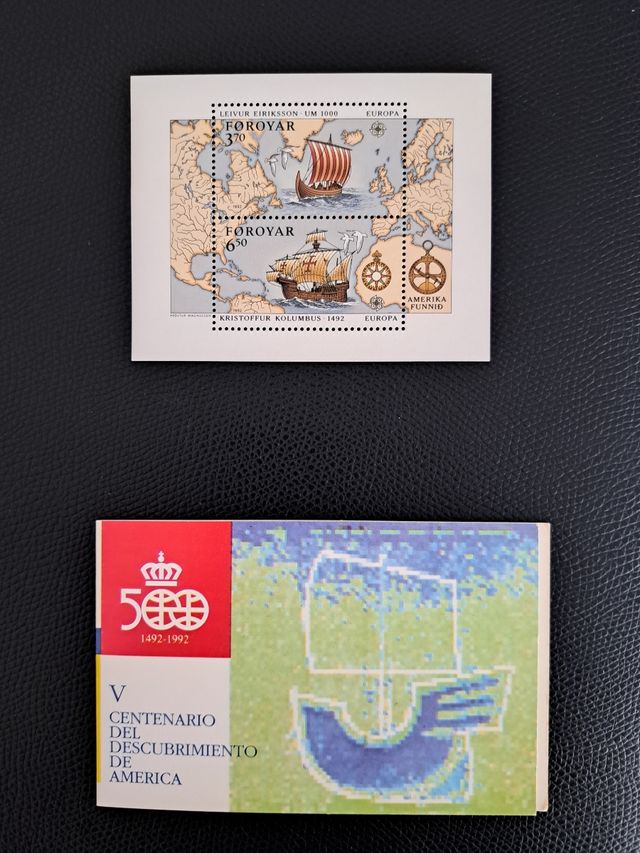 Fogli francobolli Colombo