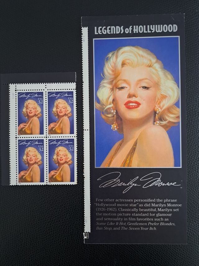 Francobolli Marilyn Monroe Usa