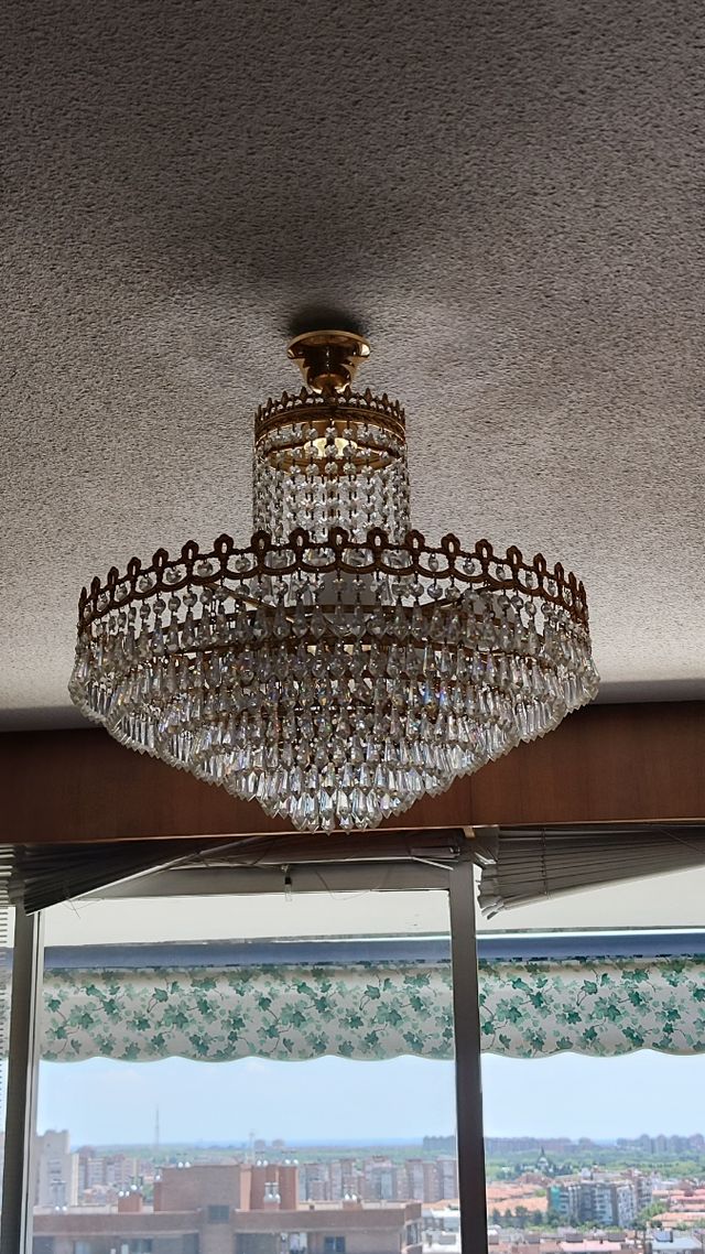 Lámpara de techo cristal *rebajas*