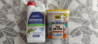 Imprimación y cola para empapelar