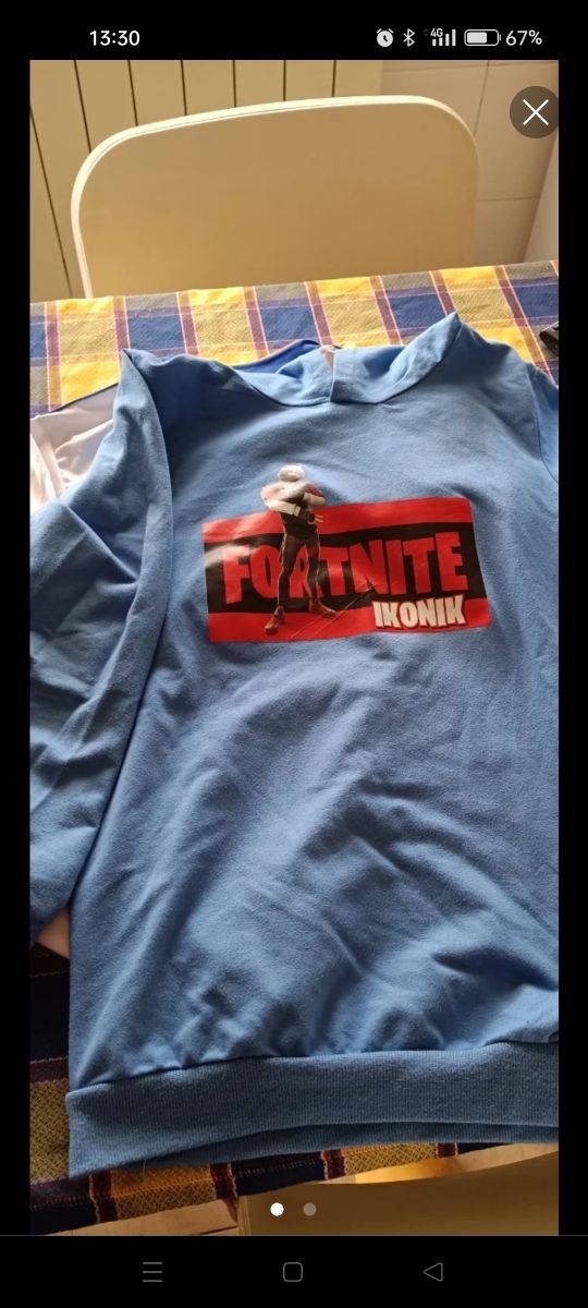pack 2 sudaderas Fortnite de Zara talla 11-12