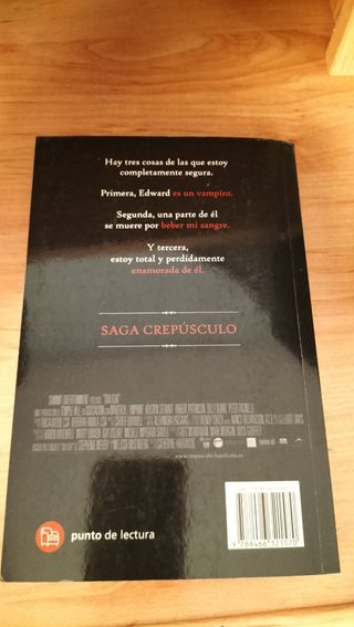 Libro de Crepúsculo de Stephanie Meyer