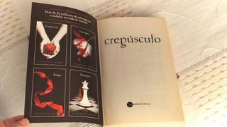 Libro de Crepúsculo de Stephanie Meyer