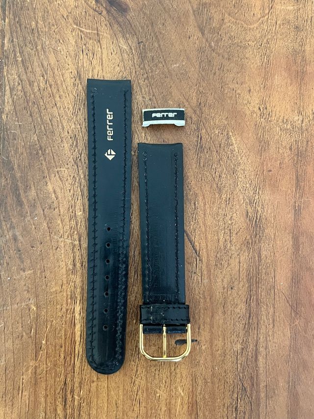 correa reloj cuero marca FERRER