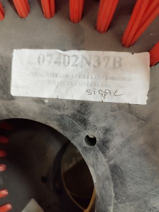 Cepillo barredora industrial